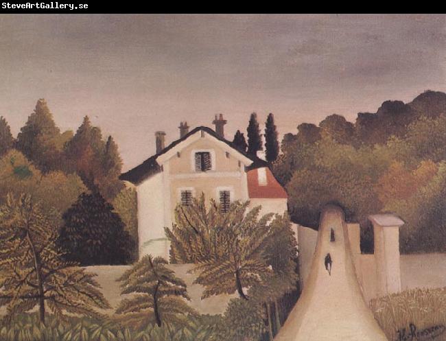 Henri Rousseau Landscape on the Banks of the Oise